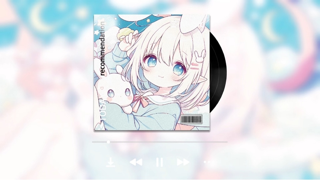 【フリーBGM】キュートで夢かわパステルな雑談BGM｜配信・動画・待機画面向けBGM