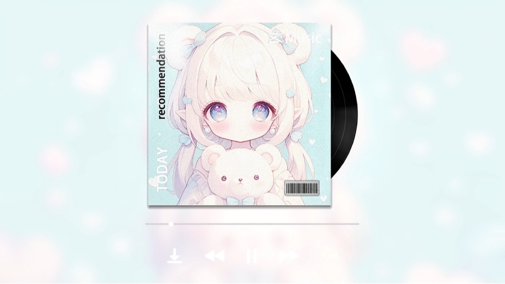 【フリーBGM】キュートでゆめかわパステルなBGM｜配信・動画・待機画面向けBGM