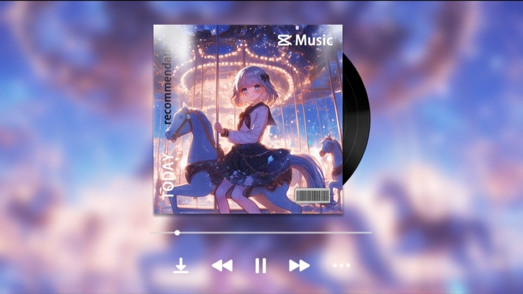 星降る遊園地と金のオルゴールBGM｜配信・動画・待機画面向けBGM