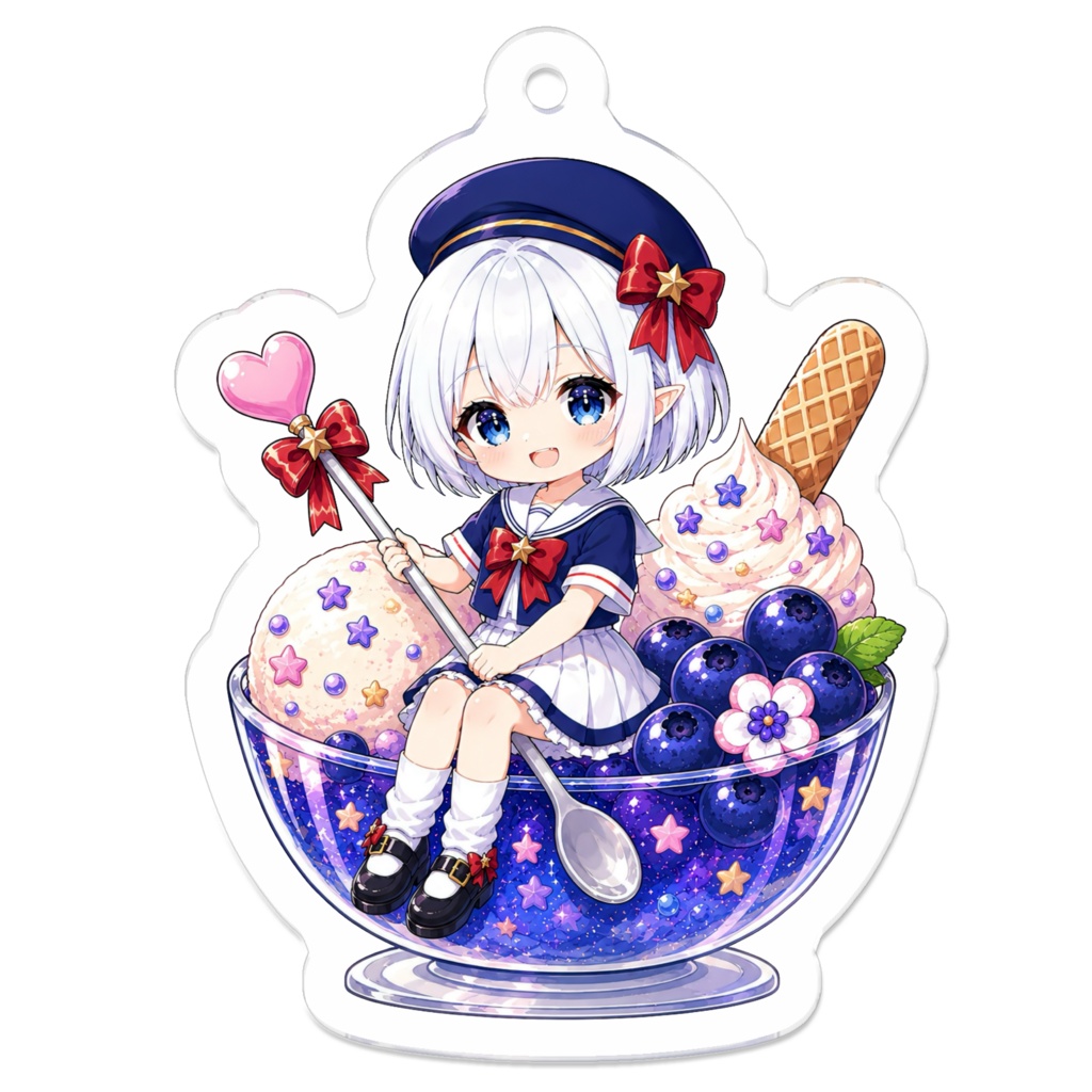 星屑パルフェ⭐︎アクリルキーホルダー