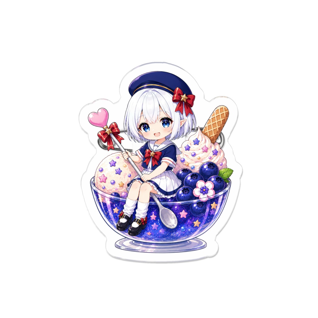 星屑パルフェ⭐︎アクリルバッジ
