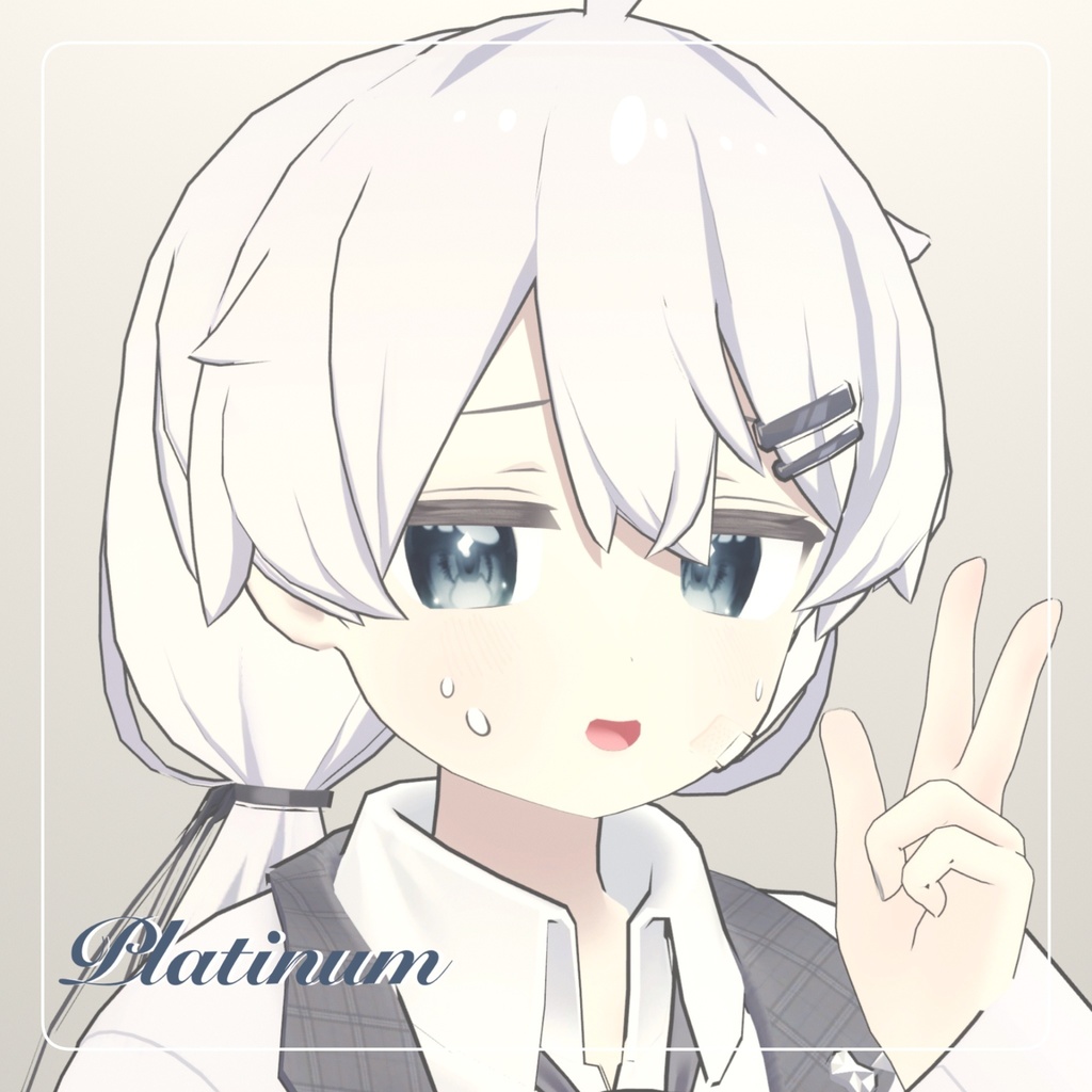 【20アバター対応】Glass Cat Eye