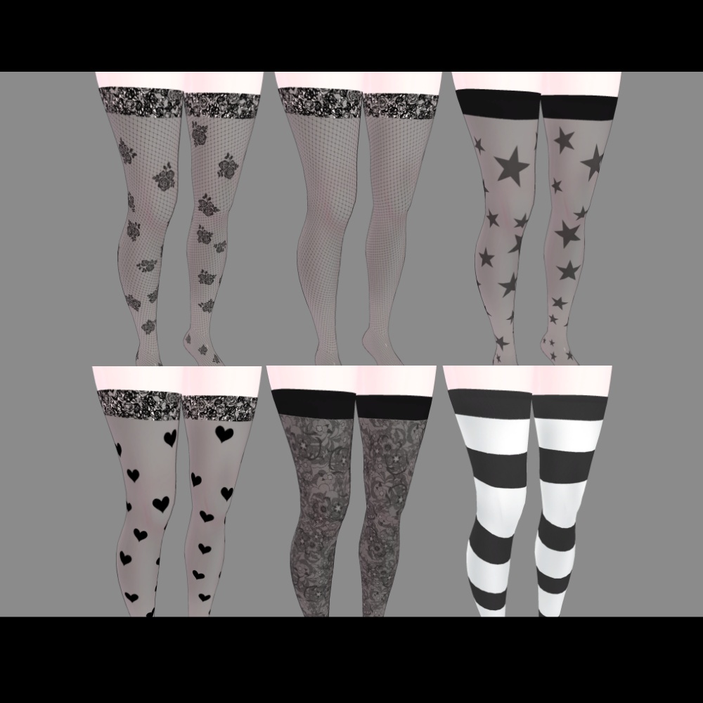 竜胆専用 ランジェリー&ニーソテクスチャセット