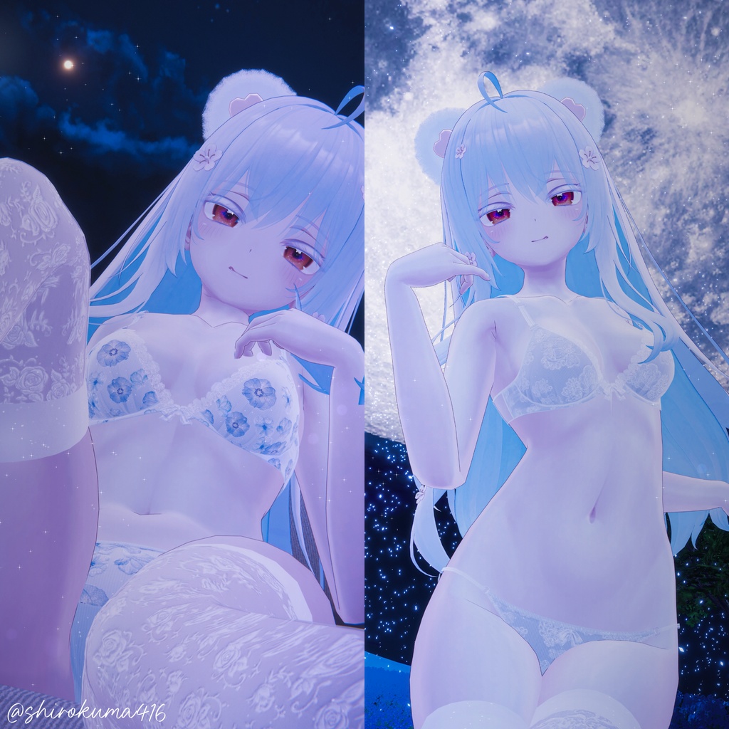 [ moe ]　lingerie and socks texture set 缩略图 16