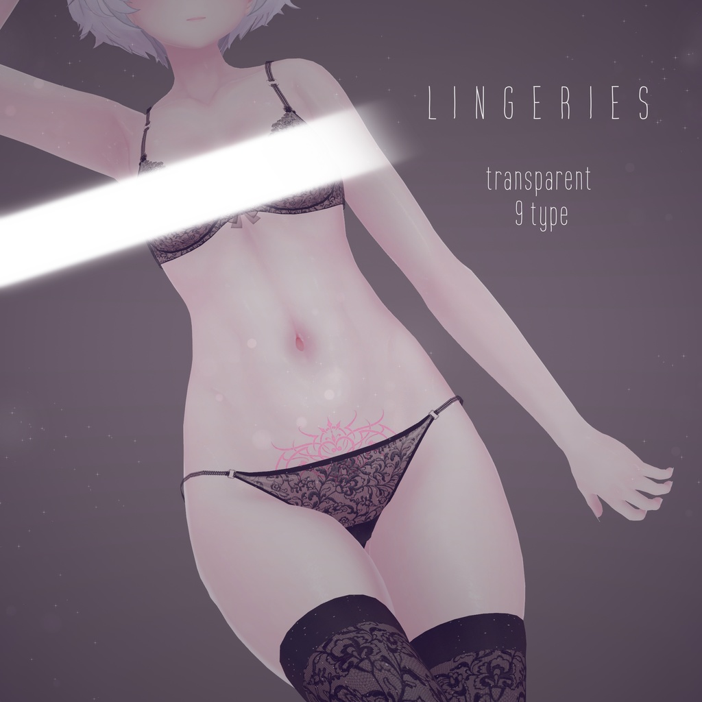 [ moe ]　lingerie and socks texture set 缩略图 10