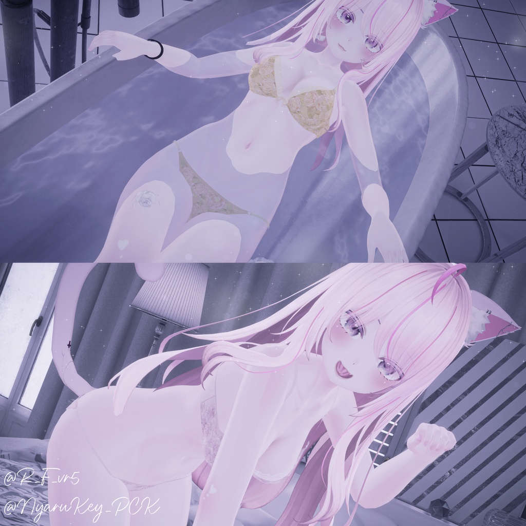 [ moe ]　lingerie and socks texture set 缩略图 14