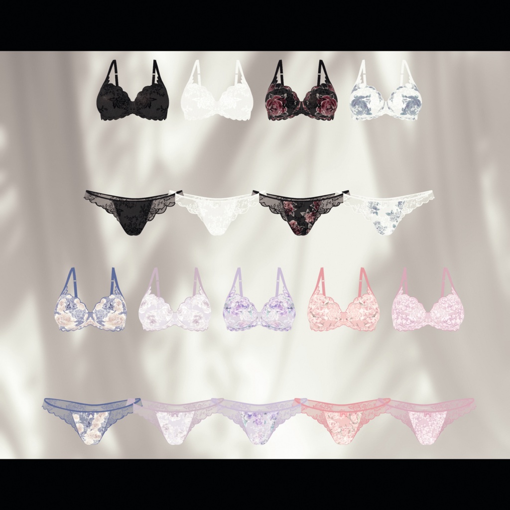 [ sinano ]　lingerie&tights&spats　texture set 缩略图 3
