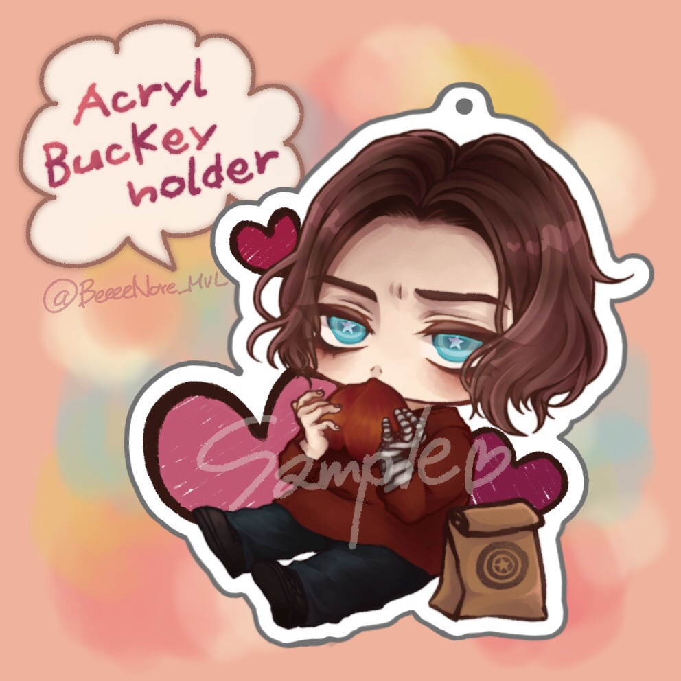 スティーブ&バッキー アクリルキーホルダー