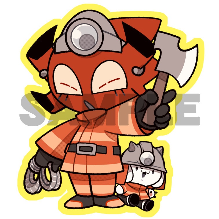 制服アクリルキーホルダー