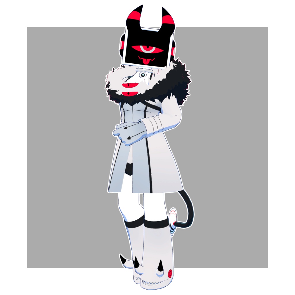 【オリジナル3Dモデル】アバドン -Abaddon-【11/30までSALE中!】