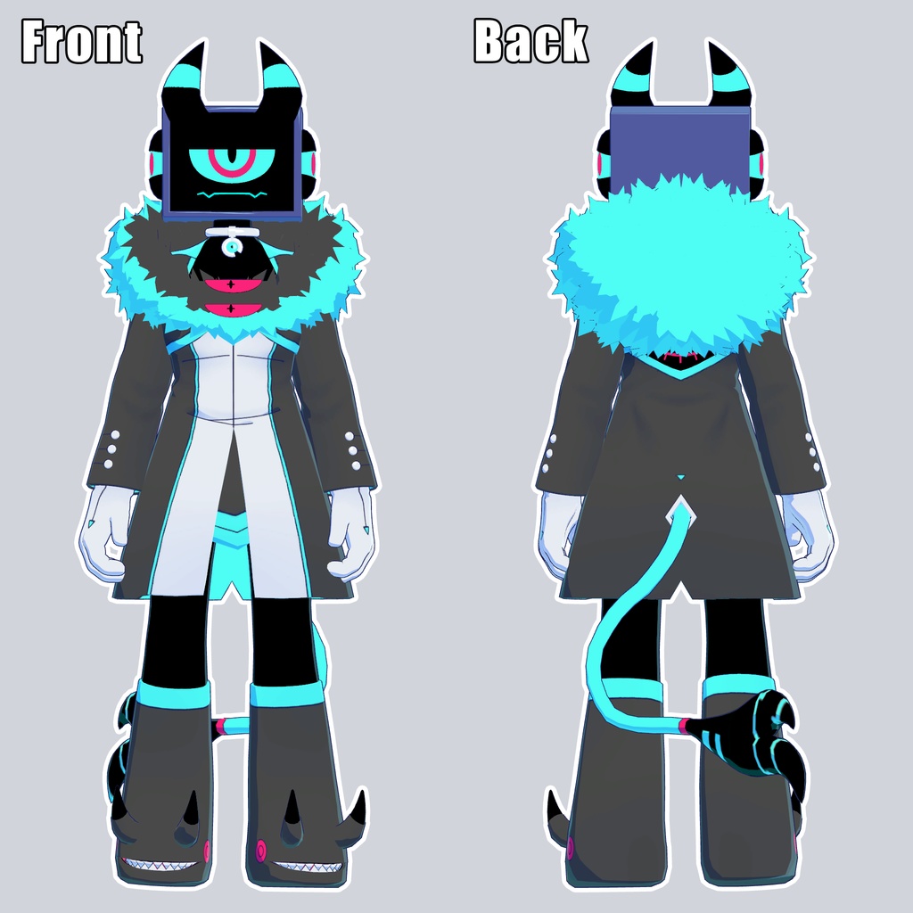 【オリジナル3Dモデル】アバドン -Abaddon-【11/21販売開始予定】