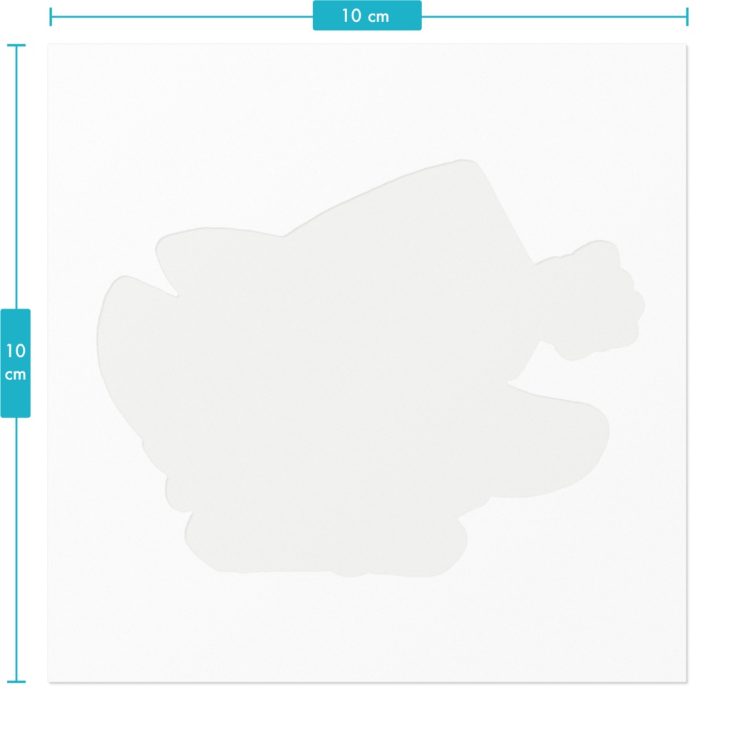 〖デビュー記念グッズ〗にっこり笑顔ステッカー