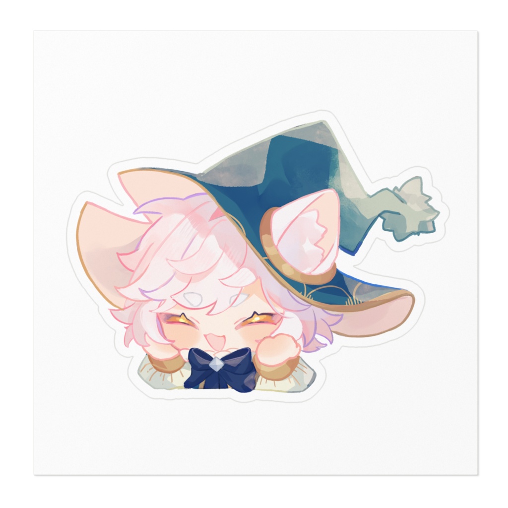 〖デビュー記念グッズ〗にっこり笑顔ステッカー