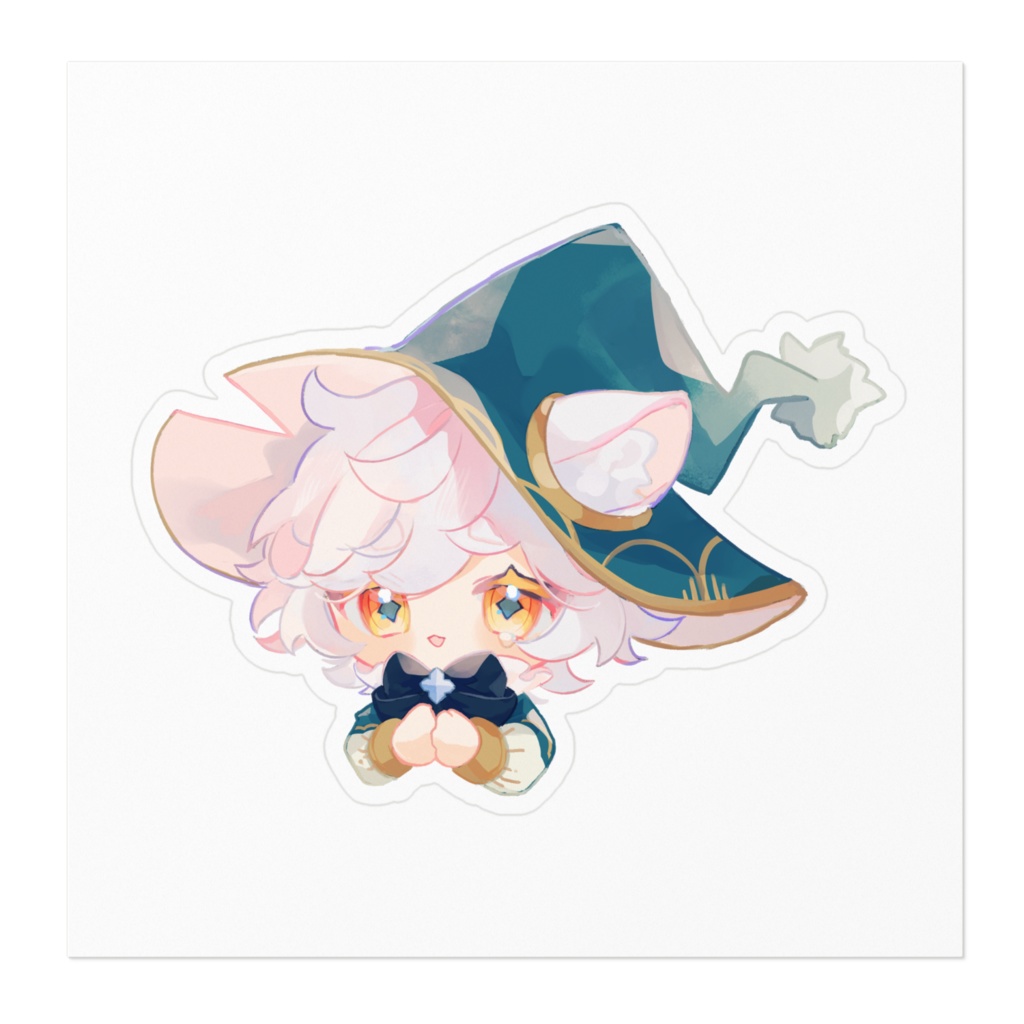 〖デビュー記念グッズ〗しょんぼり顔ステッカー