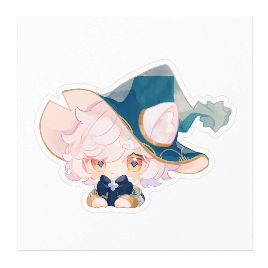 〖デビュー記念グッズ〗おすまし顔ステッカー