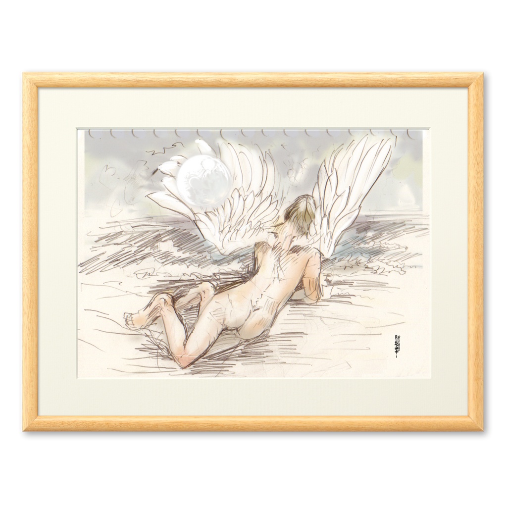 「そうぞうにころされるな」複製画