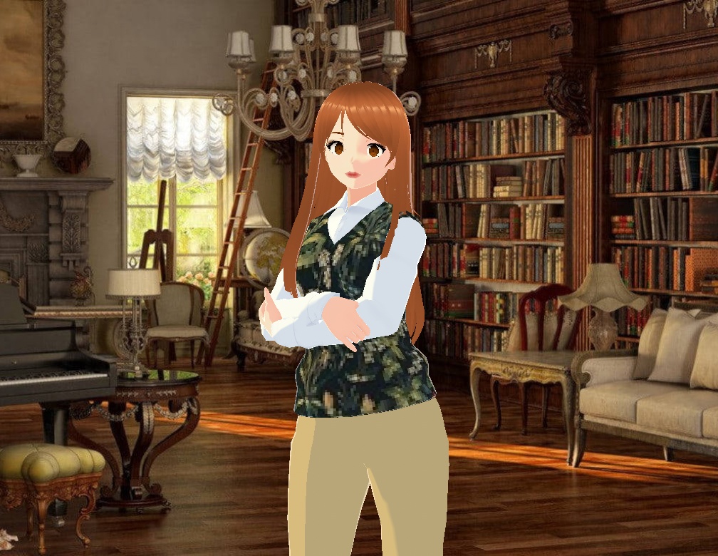 Victorian Themed Vest - Green