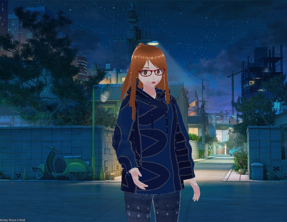 Incremental Blue Hoodie