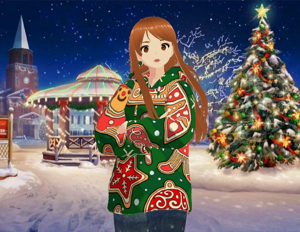 Green Holiday Hoodie