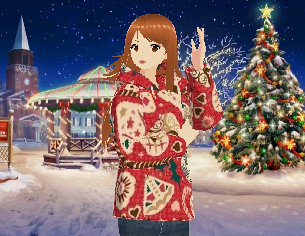 Red Holiday Hoodie
