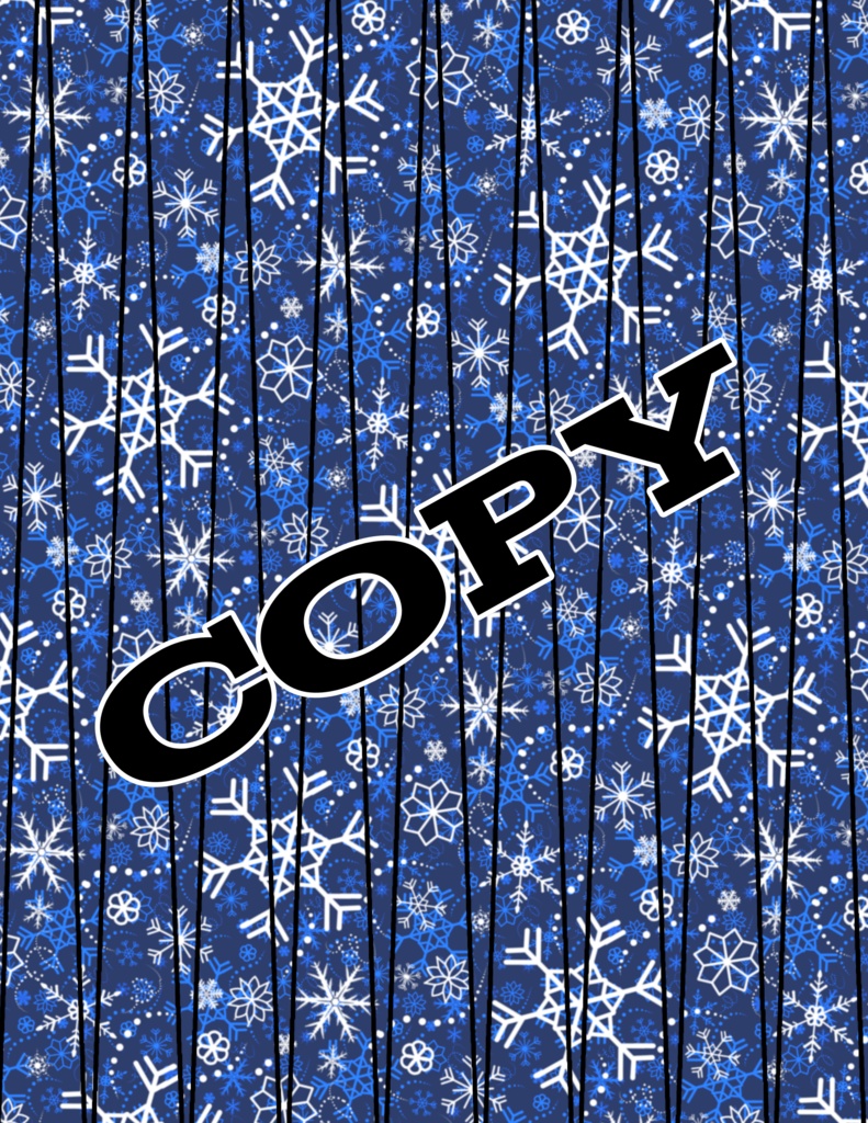 Holiday Paper Beads Blue Snowflake 