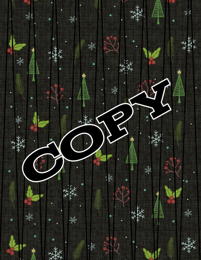 Holiday Paper bead template Christmas tree