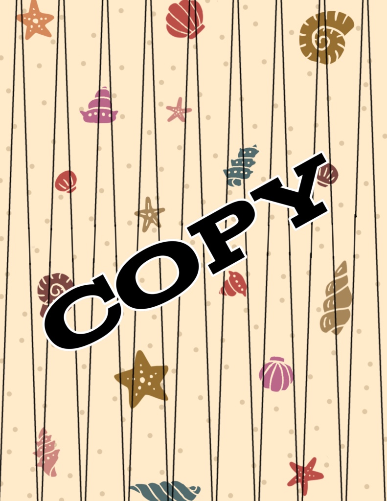 Summer paper bead template 