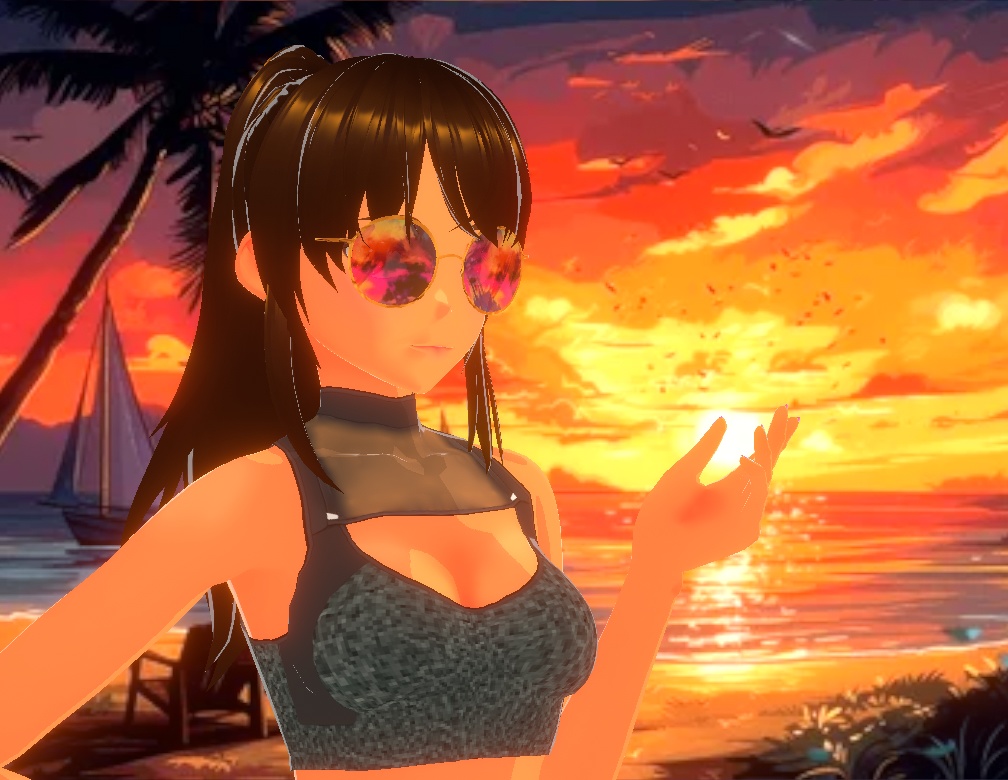 Glasses Lens- California Sunset