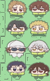 緑山大集合アクスタセット