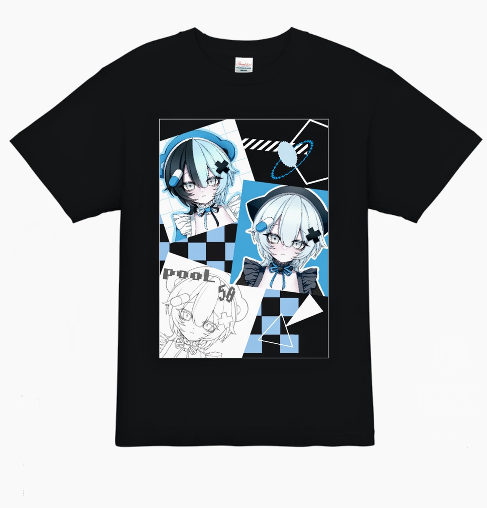 ＃こぐま:こねこ　オリジナル半袖Ｔシャツ＃