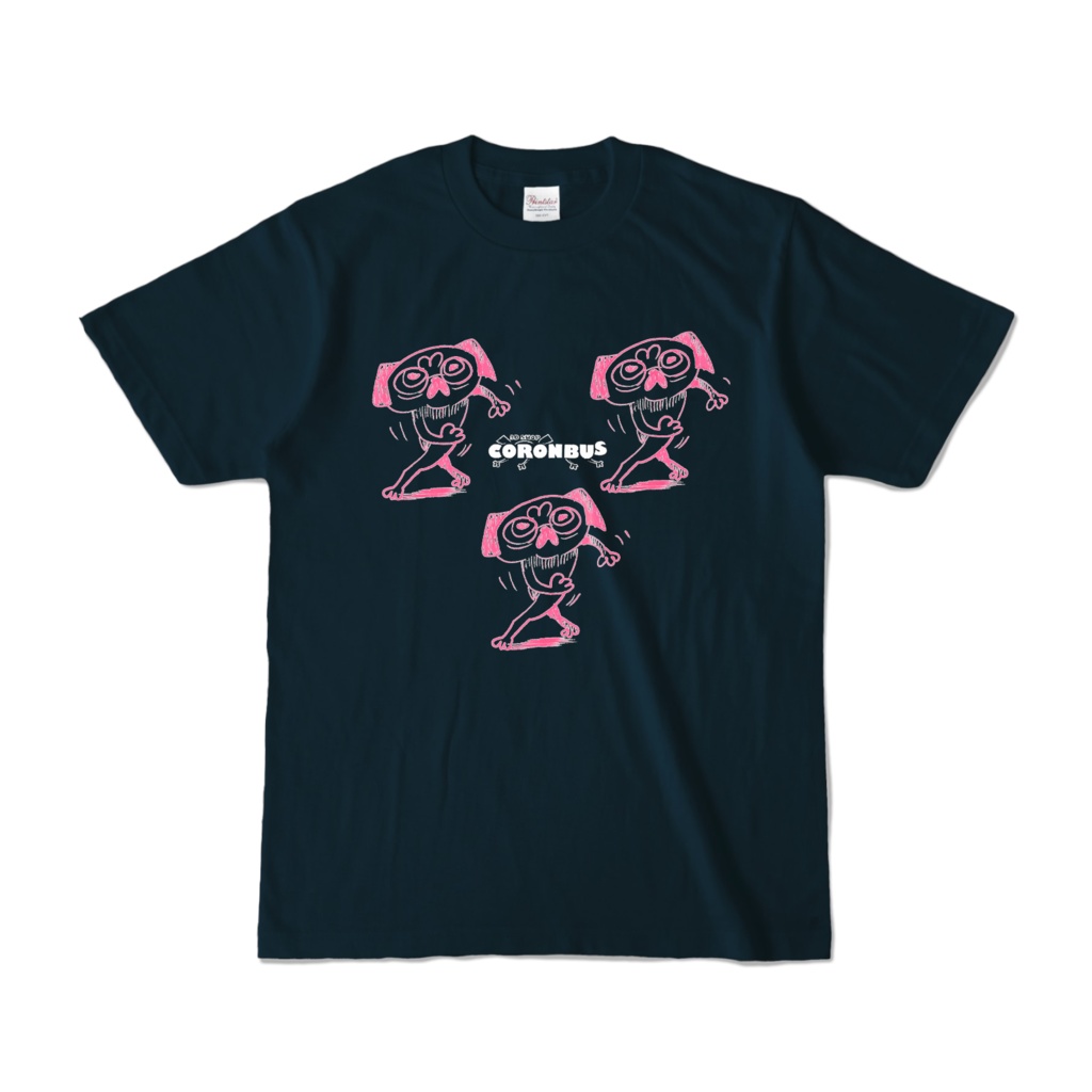 【Tシャツ】パグ犬ダンサーズ