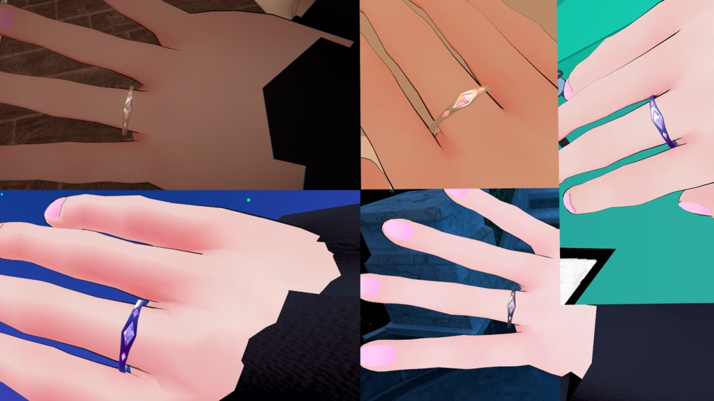 Trerom Ring【VRChat想定】