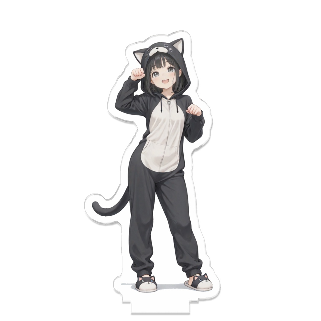 つながるアクスタ アニマルパーカーちはやちゃん80mm