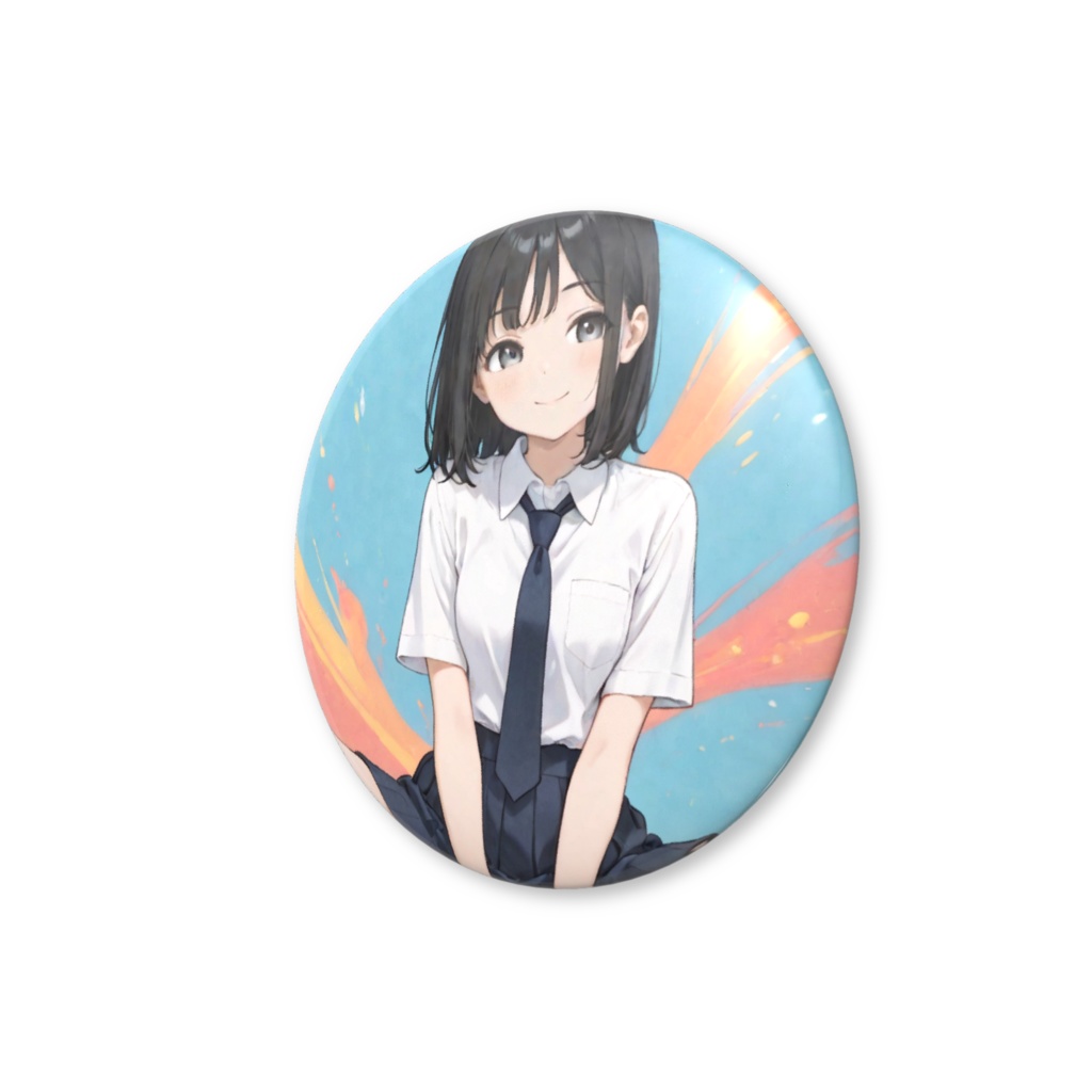 ちはやちゃん缶バッジ 32mm