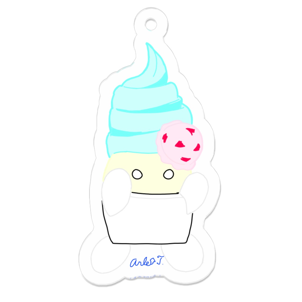 プリンセスメイティ サンデー怪人 アクリルキーホルダー