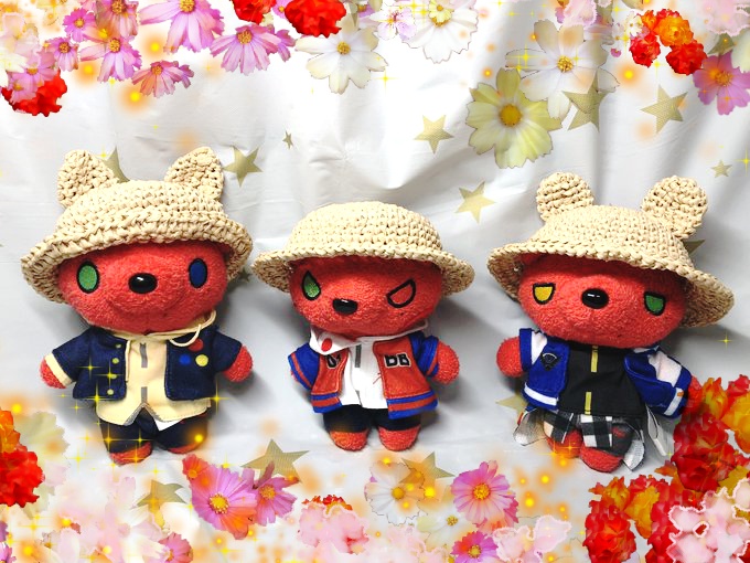 夏のお出かけ麦わら帽子