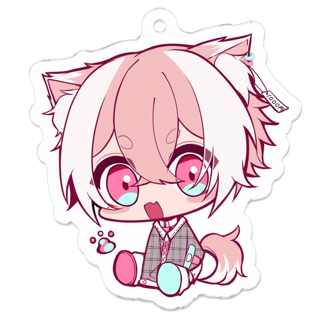 【UTAU】煮バコおすわりアクリルキーホルダー(全9種)【UTAてるの】