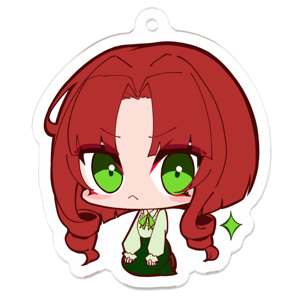 【UTAU】煮バコおすわりアクリルキーホルダー(全9種)【UTAてるの】