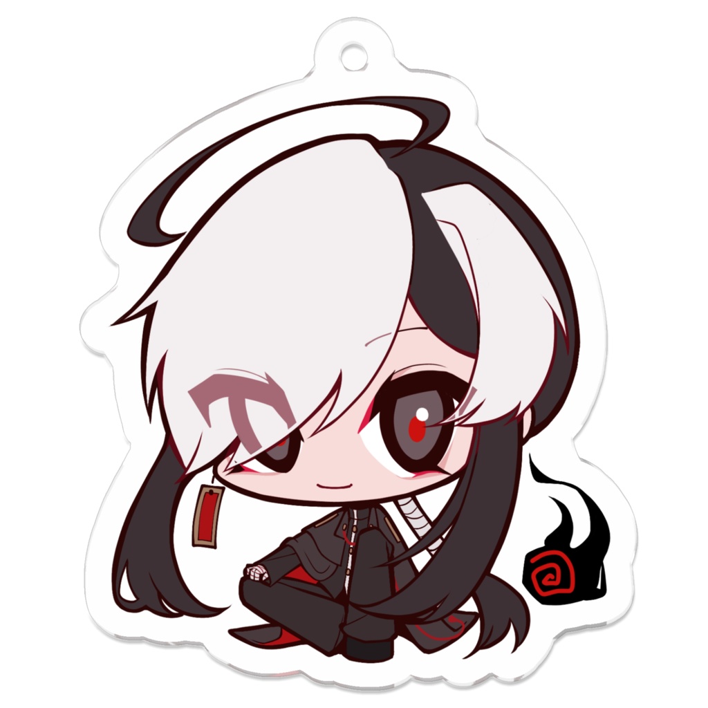 【UTAU】煮バコおすわりアクリルキーホルダー(全9種)【UTAてるの】