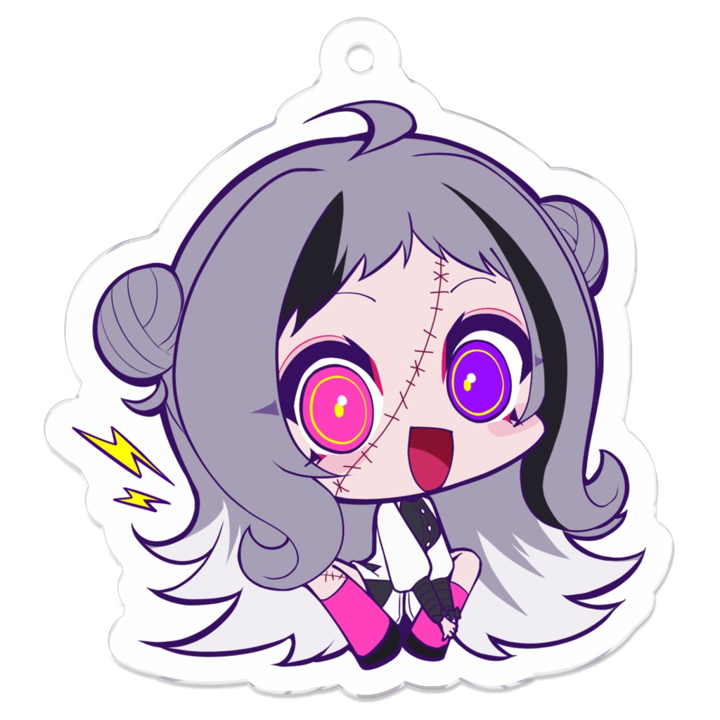 【UTAU】煮バコおすわりアクリルキーホルダー(全9種)【UTAてるの】