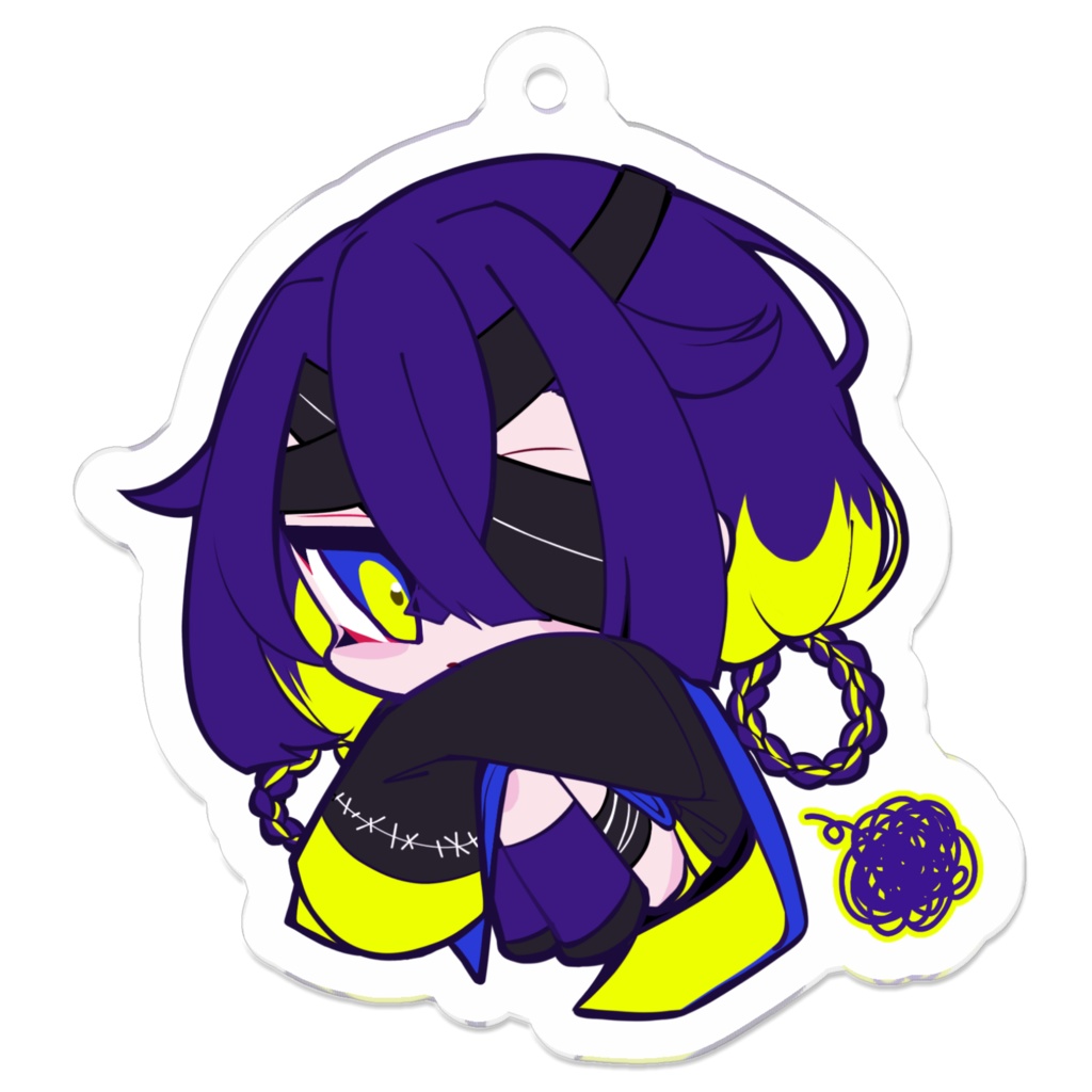 【UTAU】煮バコおすわりアクリルキーホルダー(全9種)【UTAてるの】