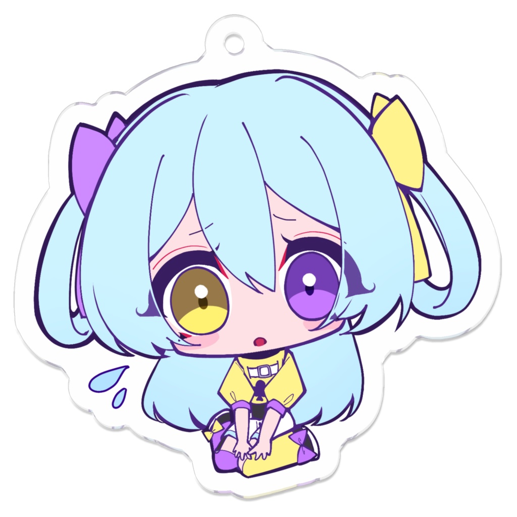 【UTAU】煮バコおすわりアクリルキーホルダー(全9種)【UTAてるの】