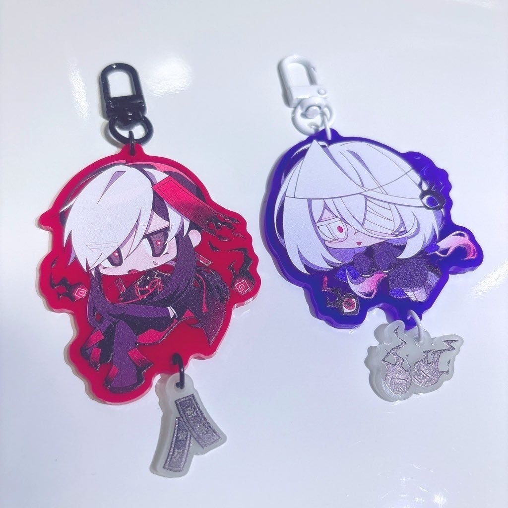 【UTAてるの2025】あやまやおばけ/アクリルキーホルダー【UTAU】