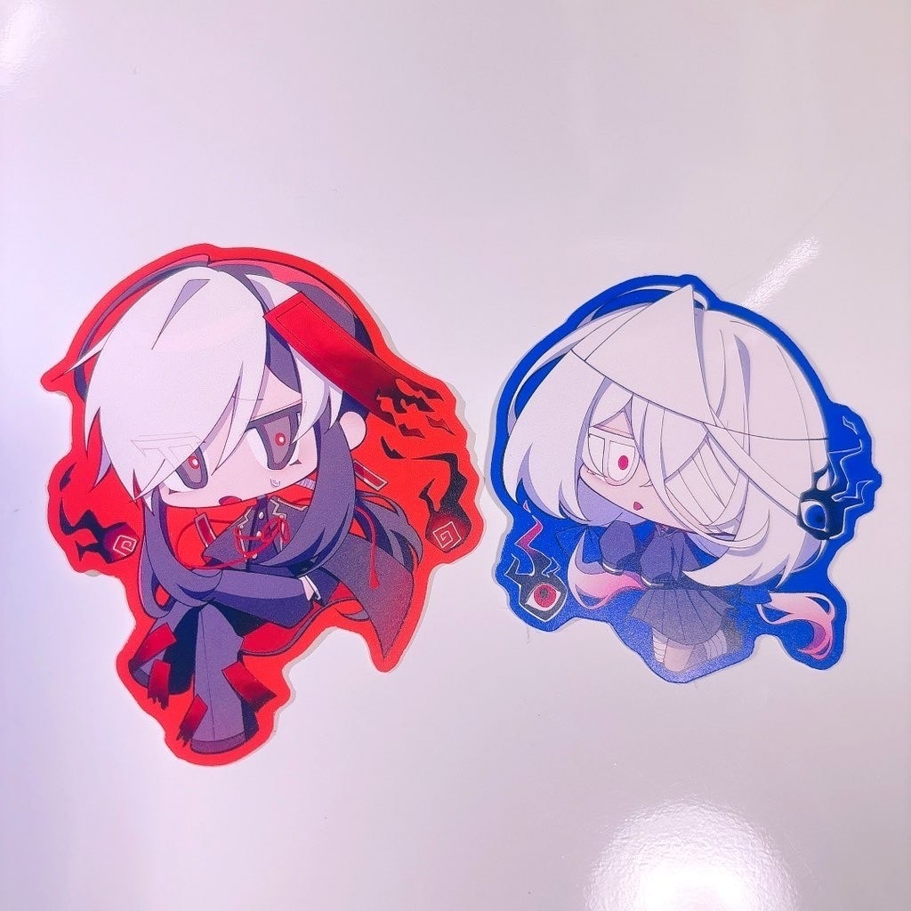 【UTAてるの2025】あやまやおばけ/ステッカー【UTAU】