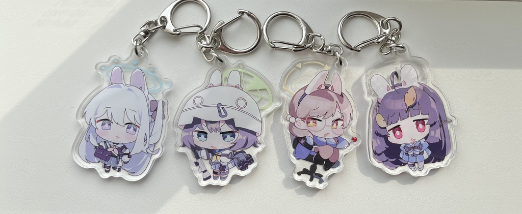 【期間限定販売】ブルーアーカイブアクリルキーホルダー ver.1