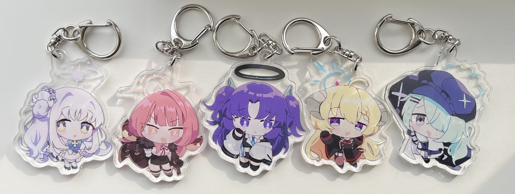 【期間限定販売】ブルーアーカイブアクリルキーホルダー ver.1