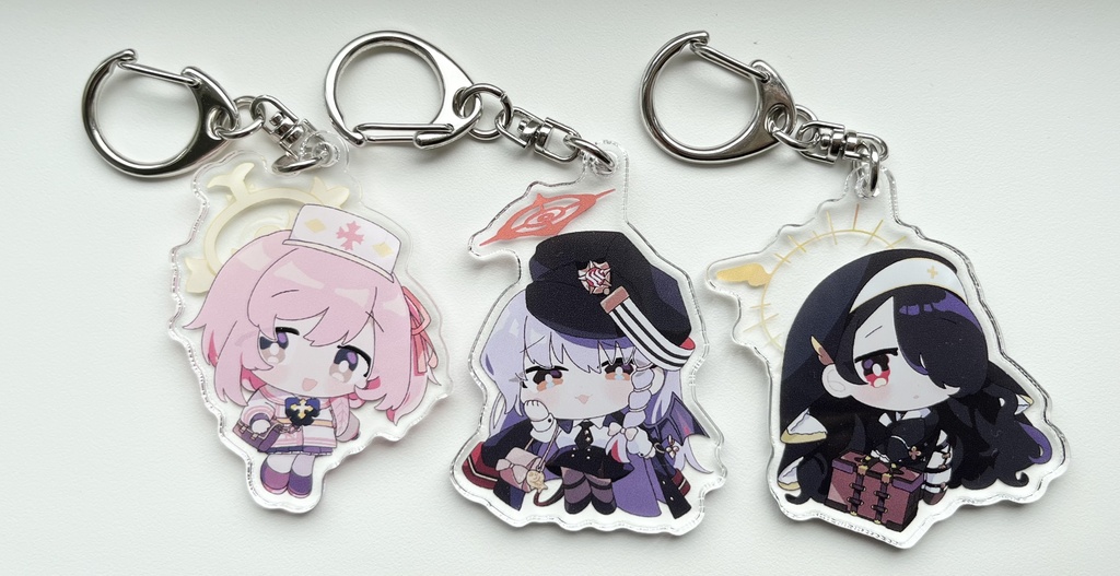 【期間限定販売】ブルーアーカイブアクリルキーホルダー ver.2