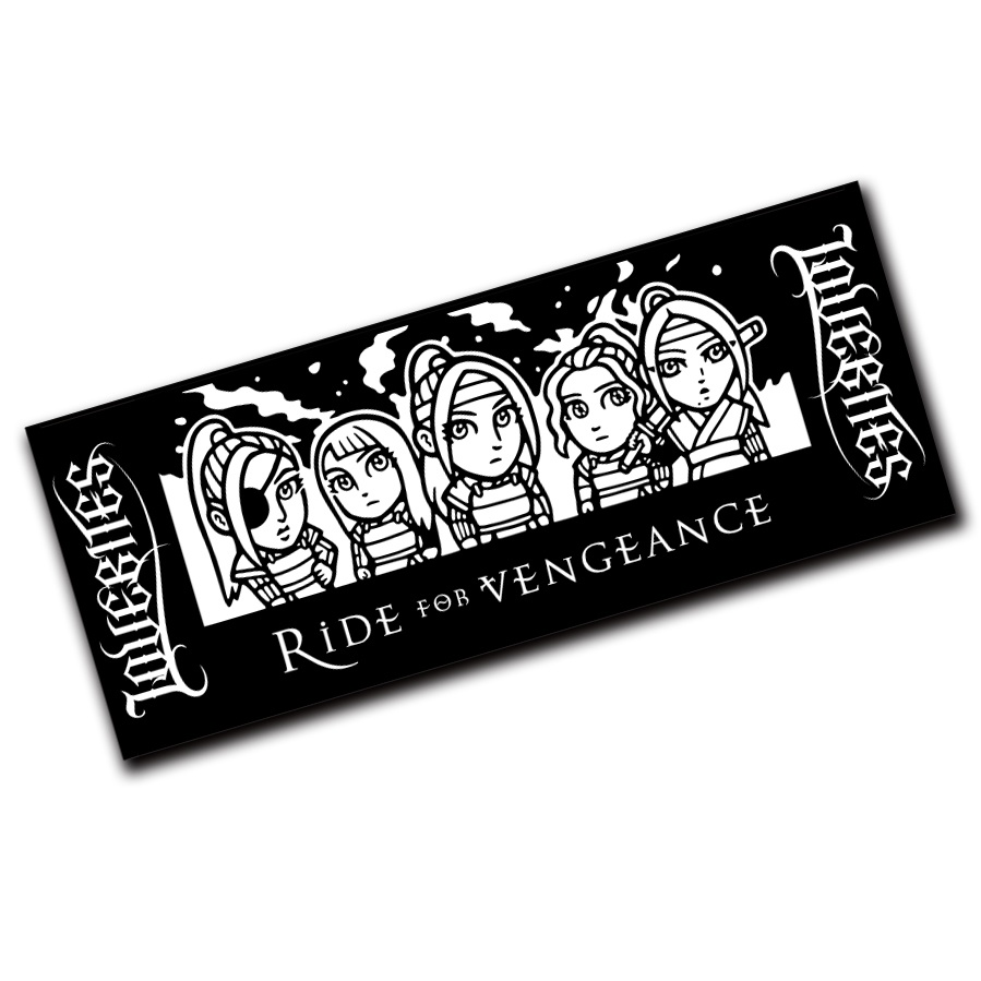 RIDE FOR VENGEANCE HAND TOWEL (LBTW-0472)