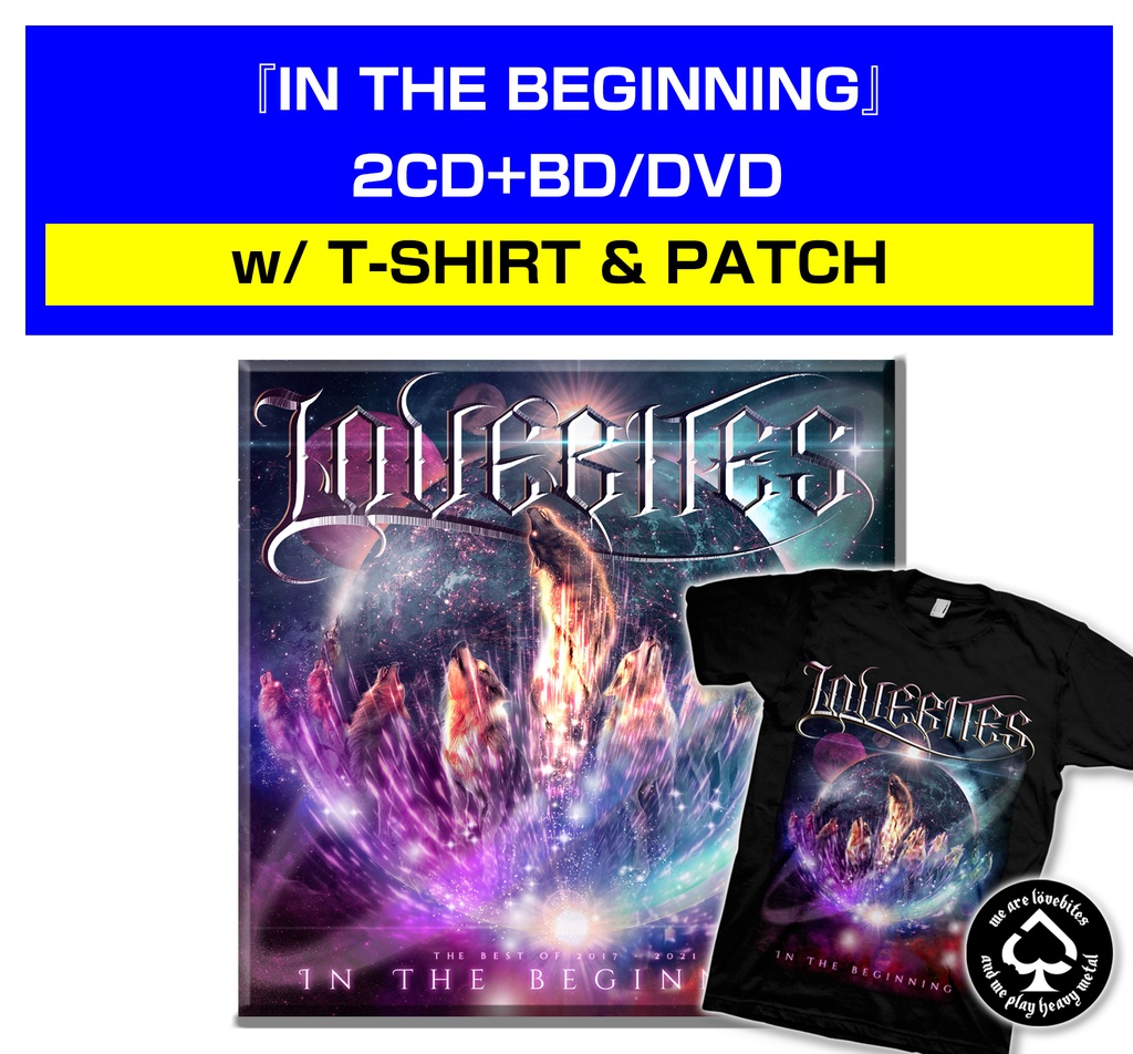 IN THE BEGINNING - THE BEST OF 2017-2021 (2CD+BD/DVD + T-SHIRT & PATCH)