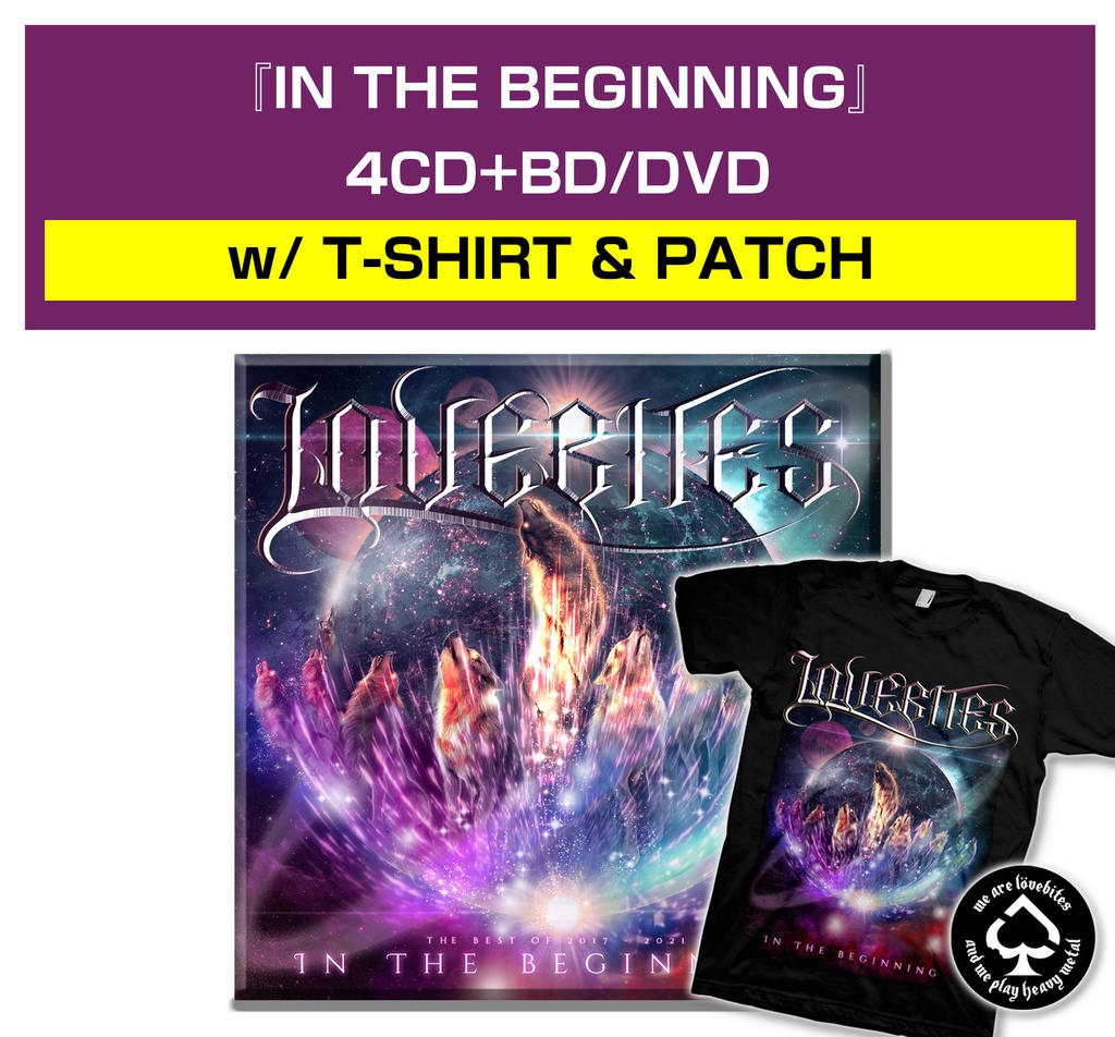 IN THE BEGINNING - THE BEST OF 2017-2021 (4CD+BD/DVD + T-SHIRT & PATCH)